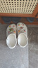 卡骆驰crocs洞洞鞋贝雅男鞋女鞋轻便耐磨一脚蹬拖鞋休闲鞋|10126 白-100 36 /37(220mm) 实拍图
