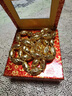 创缘 镀沙金项链男潮实心圆珠粗款镀金橄榄珠金色大金链子时尚饰品 实拍图