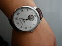 天梭（TISSOT）【新年礼物】 瑞士手表 力洛克系列1853时尚商务全自动机械男表 镂空白盘皮带T006.407.16.033.01 实拍图