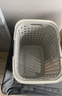 桂枫脏衣篓大号加高款家用脏衣服收纳筐脏衣篮浴室洗衣篮收纳筐灰色 实拍图