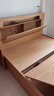 林氏家居双人床1.8米1.5米抽屉储物床主卧室高箱储物床原木色可选UB2A 【抽屉】气动储物床 1.5x2.0米 实拍图