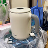 美的（Midea）电热水壶开水壶烧水电热杯0.6L迷你烧水壶办公旅行便携 小容量拔盖MK-SH06X6-102 实拍图