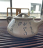 雅沁韵陶顺清纯手工景舟石瓢紫砂壶宜兴原矿蟹壳青泡茶壶家用功夫茶具 景舟石瓢壶-300cc 实拍图