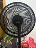 美的（Midea）【超级单品】七叶轻音立式电风扇家用柔风落地扇台式桌面小型风扇大风量节能摇头宿舍电扇 SAF30AB 实拍图
