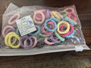 物归物儿童橡皮筋宝宝发圈扎发小皮筋毛巾圈不伤发弹性好女童小揪揪头绳 随机45根【菊花袋装】 2cm 实拍图