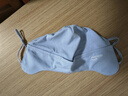 OhSunny防晒口罩夏女透气护眼角防紫外线防晒面罩男 SLF5M136WT 薄雾蓝 M 实拍图