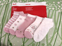 猫人【粉萌小兔刺绣】女士袜子女秋冬新款草莓船袜7A抗菌防臭学生短袜 实拍图
