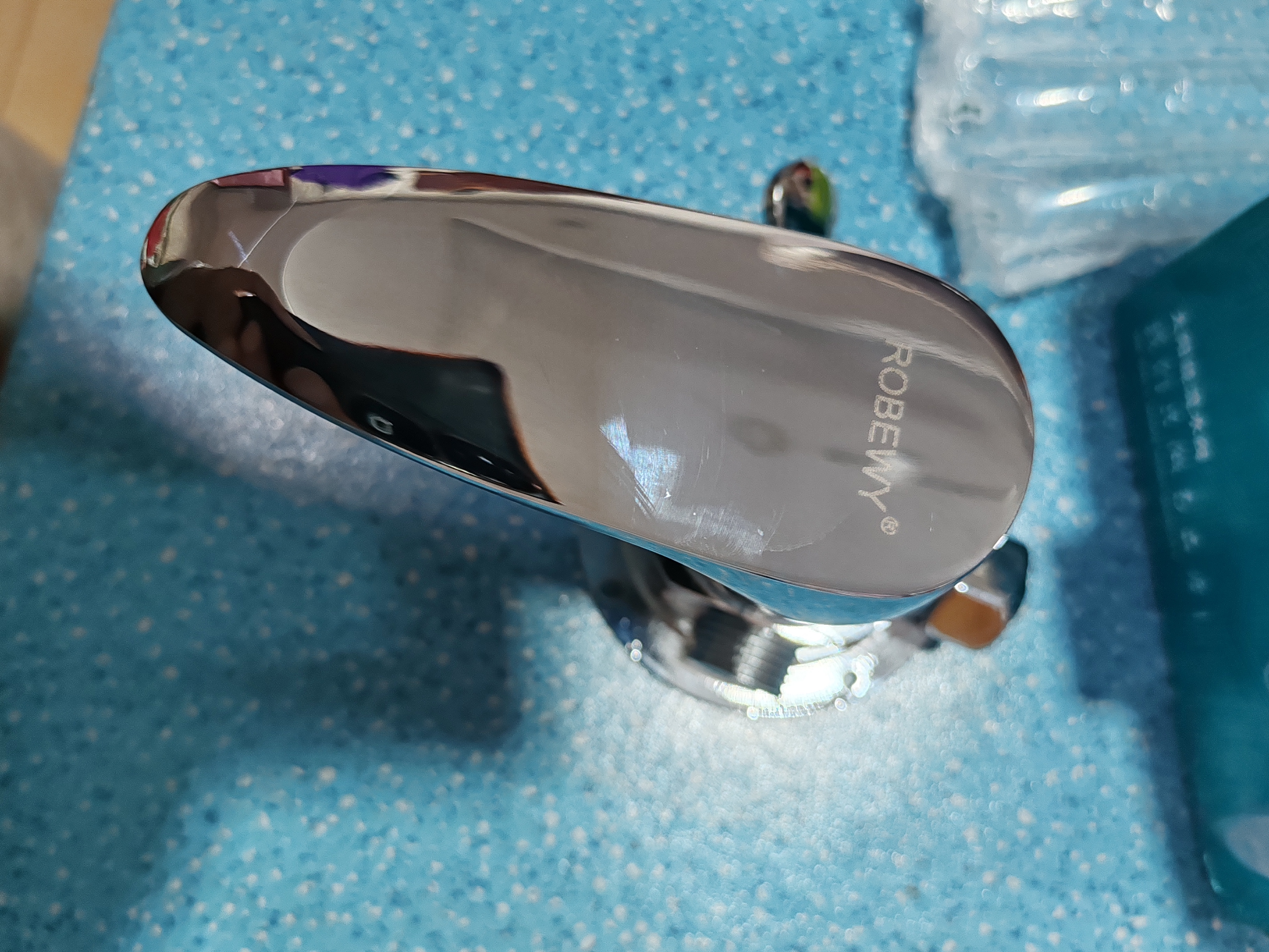 ROBEWY太阳能混水阀明装带上水老式带止回冷热水混合阀淋浴花洒调温龙头 SF-1大体 实拍图