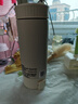 美的（Midea）电热水杯加热水壶保温烧水杯 350ml迷你便携式旅行出差 国补智能恒温 316L不锈钢无异味MK-DB35X22 实拍图