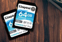 金士顿（Kingston）64GB SD存储卡 U3 V30 相机内存卡 高速sd卡大卡 4K超高清拍摄 读速170MB/s  实拍图