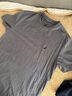 诺帝卡（NAUTICA）男装夏季款多色全棉亲肤舒适易打理休闲圆领短袖T恤男TE3220 太空灰0FD（232） S 实拍图