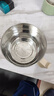 美厨（maxcook）304不锈钢泡面碗 学生饭盒餐杯泡面杯1500ML 配餐具 白MCWA8440 实拍图