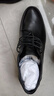 百丽男鞋内增高牛皮商务正装男婚鞋A0558CM1黑色-内增高(A0559) 40 实拍图
