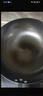 阎铁匠章丘炒锅铁锅炒菜锅圆底家用无涂层老式 氮化黑锅锤印款30cm 实拍图