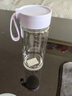 富光清然玻璃杯 高硼硅玻璃水杯子 女生便携牛奶咖啡高颜值茶杯480ml 实拍图