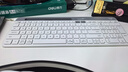 罗技（Logitech）时尚系列 K580 键盘 蓝牙键盘 办公键盘 无线键盘 便携超薄键盘 笔记本键盘 平板键盘 芍药白 实拍图