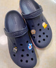 卡骆驰crocs洞洞鞋贝雅卡骆班轻便耐磨一脚蹬休闲鞋|205089 深蓝/辣椒红-4CC 45 (290mm) 实拍图