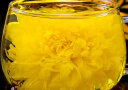贡苑【70超大朵】菊花茶金丝皇菊胎菊黄山特一朵一杯级金银花茶叶28g 实拍图