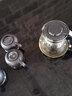【京东物流】茶壶套装整套茶具大容量玻璃茶杯带滤网耐高温泡茶具 1000ML一壶+四杯套装 实拍图