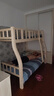 筱环上下床实木上下铺儿童床男孩女孩高低床成人双层床子母床 上下床 爬梯款单床【热卖促销款】 上铺宽100下铺宽120-全实木 实拍图