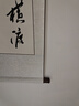 梅林笔庄宋锦空白宣纸卷轴挂轴字画卷装裱国画书法专用作品纸半生熟宣纸长卷毛笔字创作纸四尺四开石榴红 实拍图