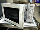 美的（Midea）快捷微波炉 家用小型 360°转盘加热 旋钮操控 易洁内胆（M1-L213B） 实拍图