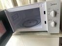 美的（Midea）快捷微波炉 家用小型 360°转盘加热 旋钮操控 易洁内胆（M1-L213B） 实拍图