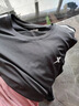 特步运动t恤短袖男夏装新款跑步速干衣薄款训练服半袖简约上衣polo衫 【跑步训练】正黑色0175 XL 180 实拍图