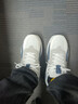 回力男鞋休闲运动鞋2025秋冬季新款男士潮流百搭阿甘鞋子 白/蓝 42 实拍图