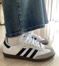 阿迪达斯 adidas三叶草sambaT头鞋运动鞋男女休闲鞋B75806 43 实拍图