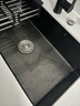 松鲸 厨房水槽大单槽台下盆手工不锈钢洗菜盆一体盆洗菜池洗碗淘菜盆 C套餐-配冷热抽拉龙头 三孔单槽-60*45cm 实拍图