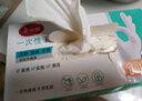 美丽雅一次性手套100只 大号PVC家务厨房烘焙洗碗清洁加厚橡胶手套 实拍图