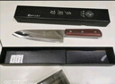 邓家刀 锻打家用7铬不锈钢菜刀 红贵宝实木刀柄 多用刀 三德刀 JB-751D 实拍图