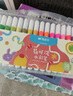 晨光(M&G)文具24色儿童易可洗印章水彩笔脸彩趣味涂鸦幼儿易握彩笔儿童画画笔ACP901ES生日礼物 实拍图