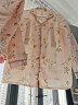爱宝适月子服纯棉纱布春夏孕妇装产妇喂奶衣哺乳睡衣家居服L码 柠檬M347 实拍图