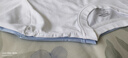 杰克·琼斯（JACK&JONES）25年男装T恤男夏季T恤舒适男士短袖凉感多色上衣纯色水洗不易走形 C42浅灰蓝 M 实拍图