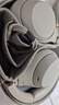 索尼（SONY） WH-1000XM4 头戴式无线耳机 蓝牙降噪耳机 网课游戏适用耳麦礼物送男女友学生 铂金银 实拍图