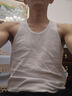 海澜之家背心男士无袖坎肩纯棉百棉舒适透气基础打底薄汗衫2件装 实拍图