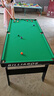活石儿童台球桌玩具迷你小型室内家用折叠式桌球6-12岁生日新年礼物 130CM高脚可折叠【国标E1】桌面免安装 3-7-8-11-14岁男孩超大号桌球台 实拍图