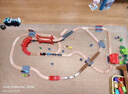 Hape(德国)儿童电动火车轨道玩具木质拼搭diy交运枢纽收纳套3岁+E3773 实拍图