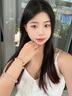 唯一（Winy）锦鲤平安扣和田玉银手链生日礼物女生手串送老婆七夕情人节手镯 实拍图