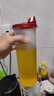 特百惠（Tupperware）890ml大号油壶 家用油瓶酱醋调味壶不漏油食品级材质 密封防漏 实拍图