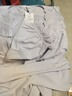 尘熙（ChelnlSeey）睡衣女春秋款长袖V领套装宽松家居服复古宫廷风可外穿 紫色 M 实拍图