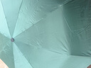 【已售100万】手动UV折叠黑胶防晒防紫外线遮阳晴雨两用伞 【自动款8骨】森林绿UV 实拍图