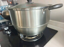 美厨（maxcook）蒸锅 304不锈钢28cm单层蒸锅 加厚复合底燃气炉电磁炉通MCZ2258 实拍图