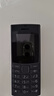 诺基亚【新款】诺基亚Nokia 105 4G 全网通 双卡双待 超长待机 大按键老人机 学生备用机功能机 黑色 官方标配 实拍图