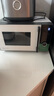 美的（Midea）微烤炸一体机家用变频微波炉烤箱空气炸平板23L900W不锈钢内胆石墨烯烤管（C3F6） 实拍图