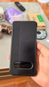 正件 适用荣耀Magic5手机壳保护套magic5翻盖式智能视窗皮套华为honor真素皮易装全包防摔外壳男女 黑 实拍图