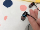 奈语有线耳机入耳式typc降噪手机适用oppo华为vivo荣耀iphone苹果耳机游戏小米 骑士黑-3.5mm圆孔丨两年只换不修 实拍图