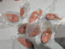 卖鱼七郎国产轮切三文鱼扒2斤（含保护冰150g）中段虹鳟鱼排新疆三文鱼块 实拍图